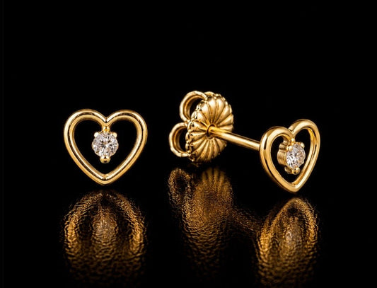Topo Corazón Brillante